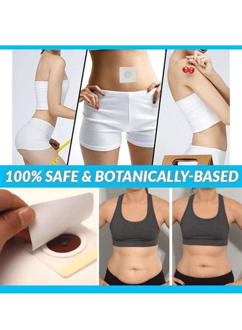 لوميا 30 قطعة لاصقة تنحيف، لاصقة السرة للاستخدام اليومي، لاصقة العناية بالجسم العشبية، مستخلص الأعشاب الطبيعية، لاصقة تنحيف للجسم والبطن والخصر - Image 5